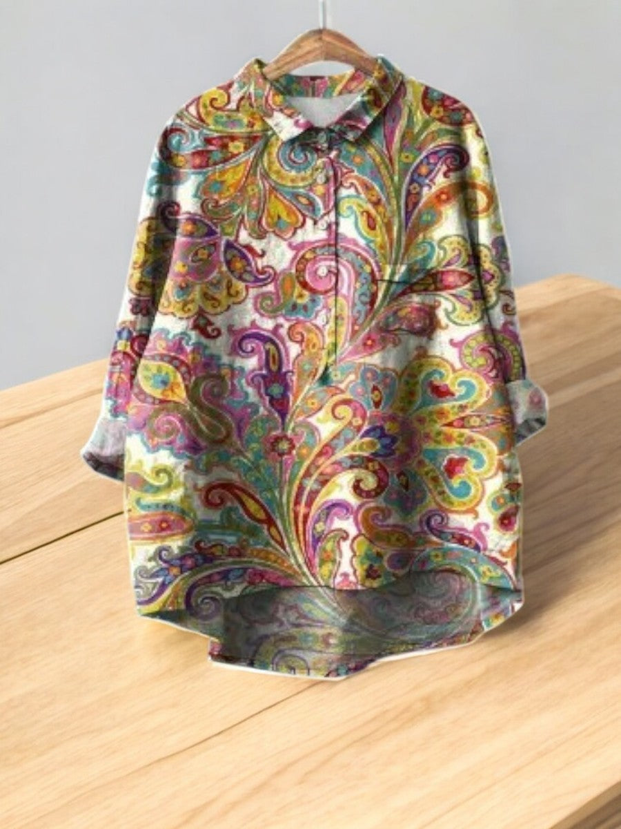 Lavrora™ | 2025 - Modieuze Vintage Bluse