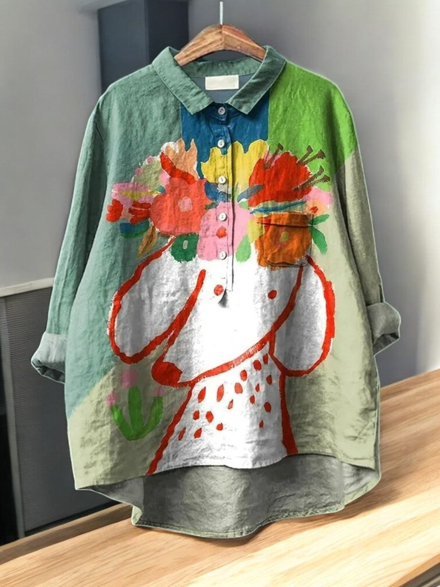 Lavrora™ | 2025 - Modische Vintage-Bluse
