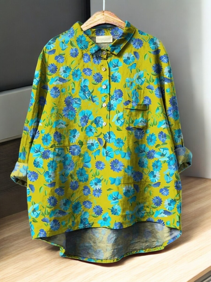 Lavrora™ | 2025 - Modische Vintage-Bluse