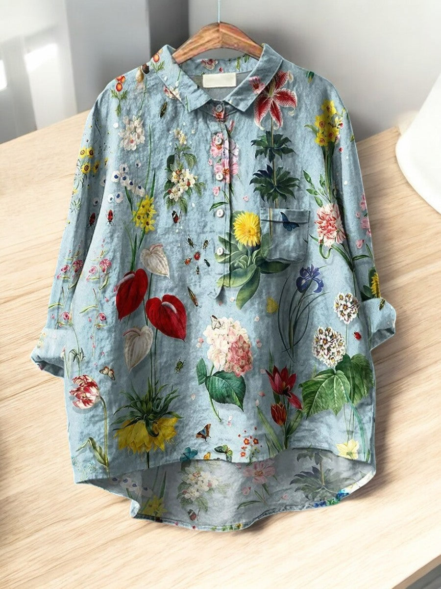 Lavrora™ | 2025 - Modische Vintage-Bluse