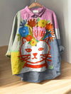 Lavrora™ | 2025 - Modische Vintage-Bluse
