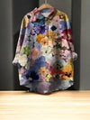Lavrora™ | 2025 -  Modische Vintage-Bluse
