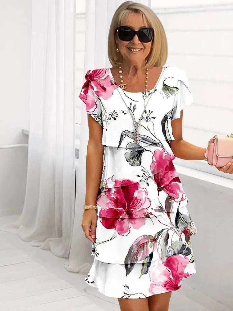 Seraphina™ | 2025 - Elegant maxiklänning med blommigt mönster