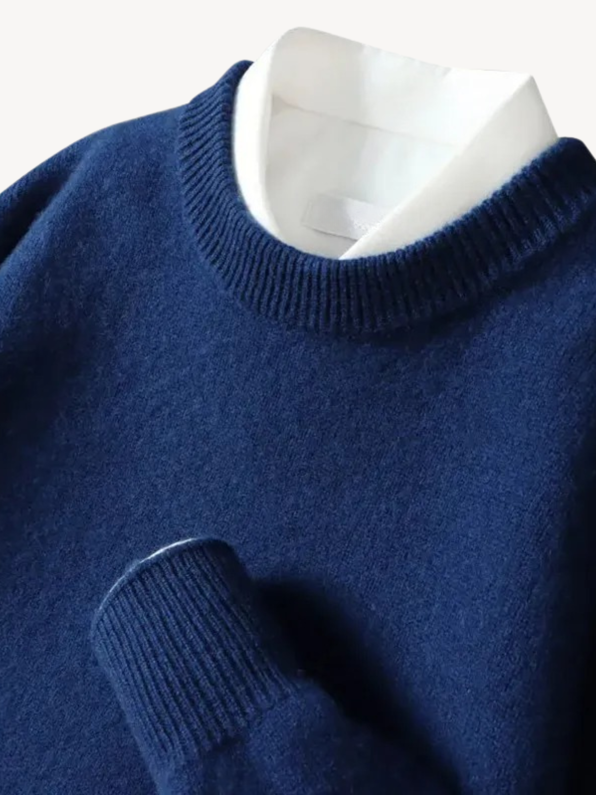 HERRANO™ | 2025 - Basic-jumper i kashmir för män