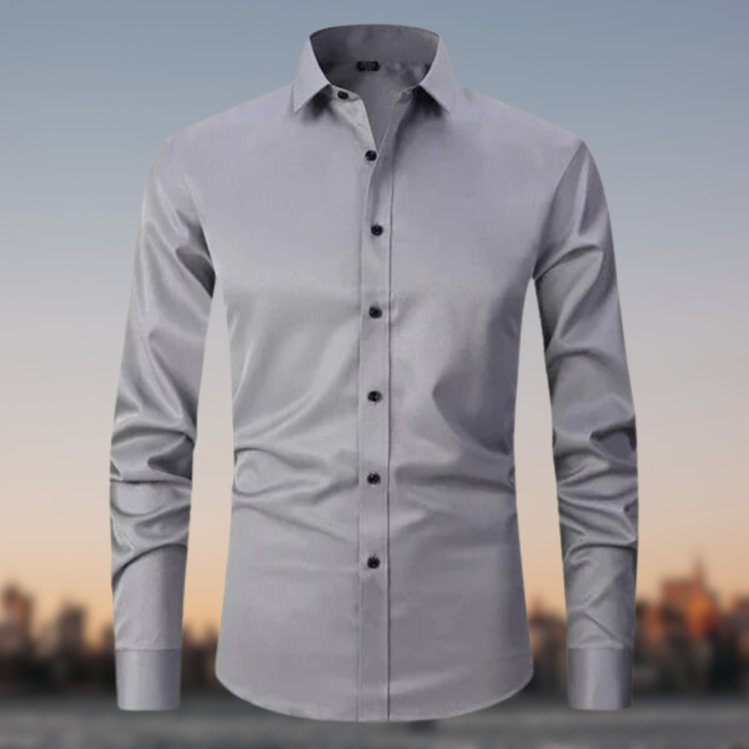 Berlin™ | 2025 Slim Fit-skjorta med stretch och skrynkelfrihet