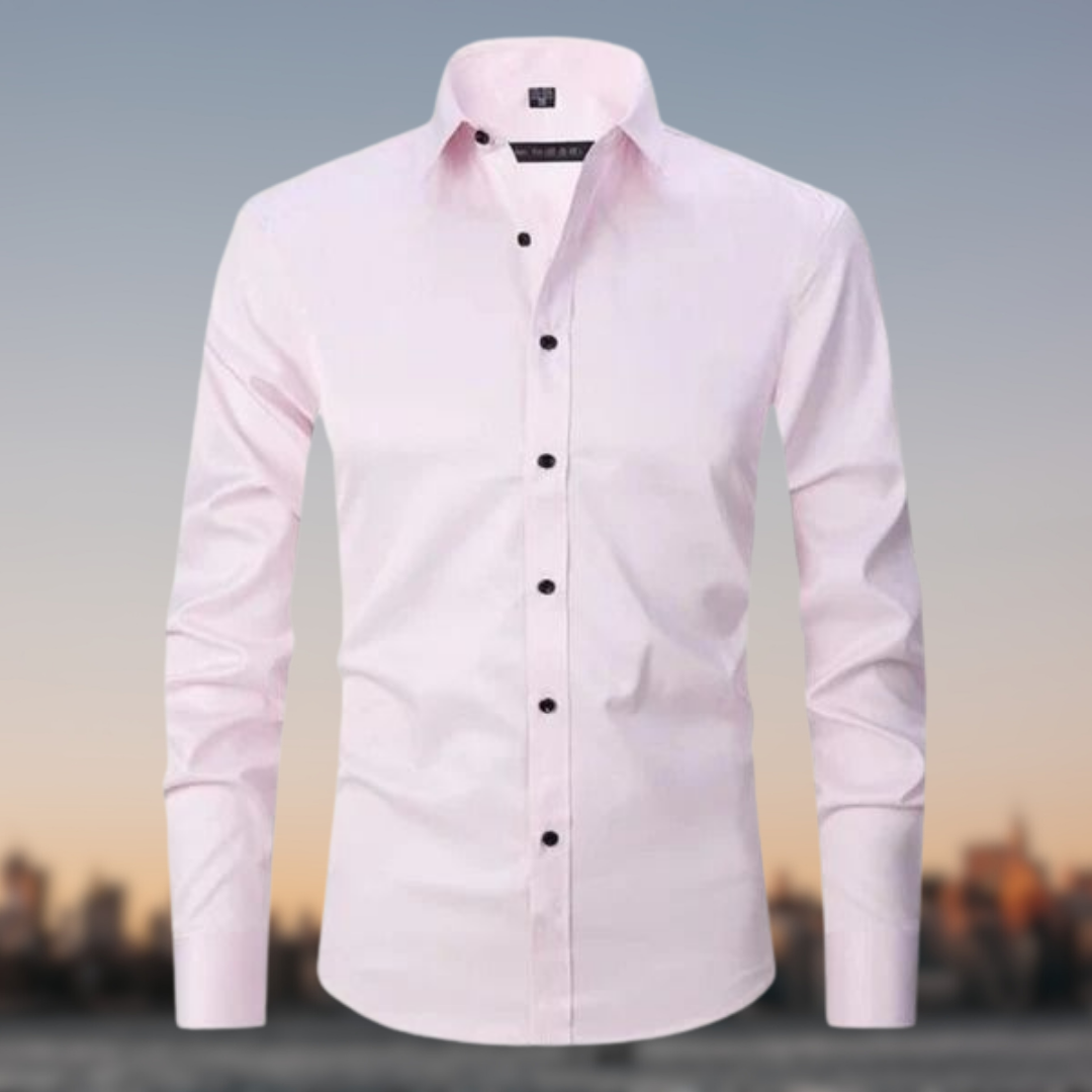 Berlin™ | 2025 Slim Fit-skjorta med stretch och skrynkelfrihet