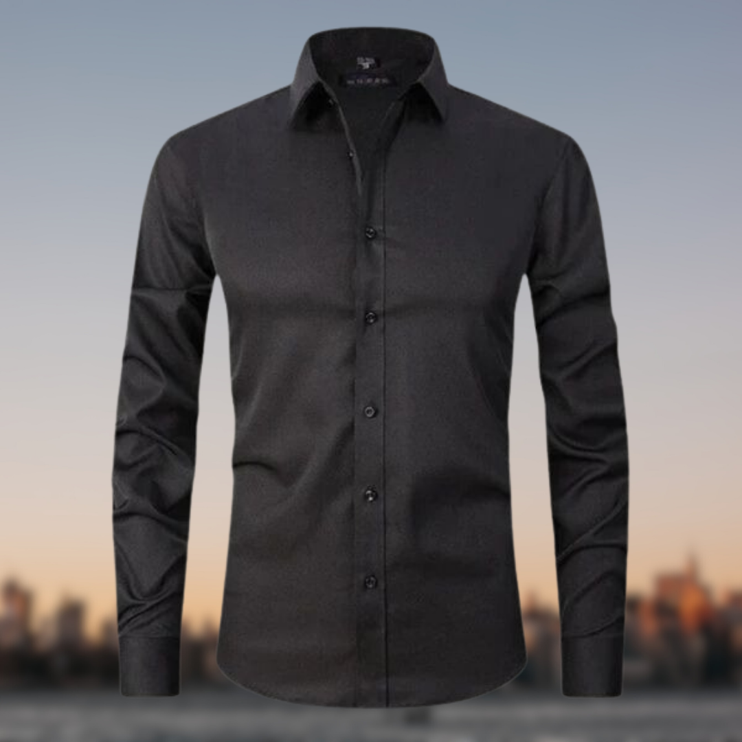 Berlin™ | 2025 Slim Fit-skjorta med stretch och skrynkelfrihet