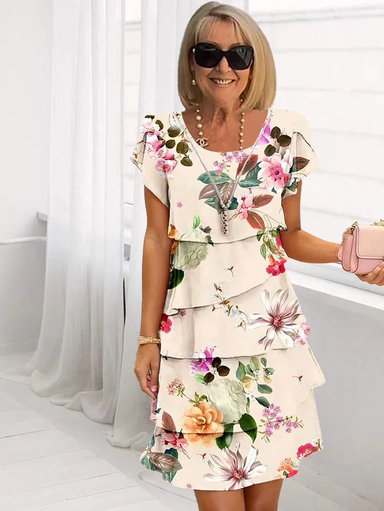 Seraphina™ | 2025 - Elegant maxiklänning med blommigt mönster