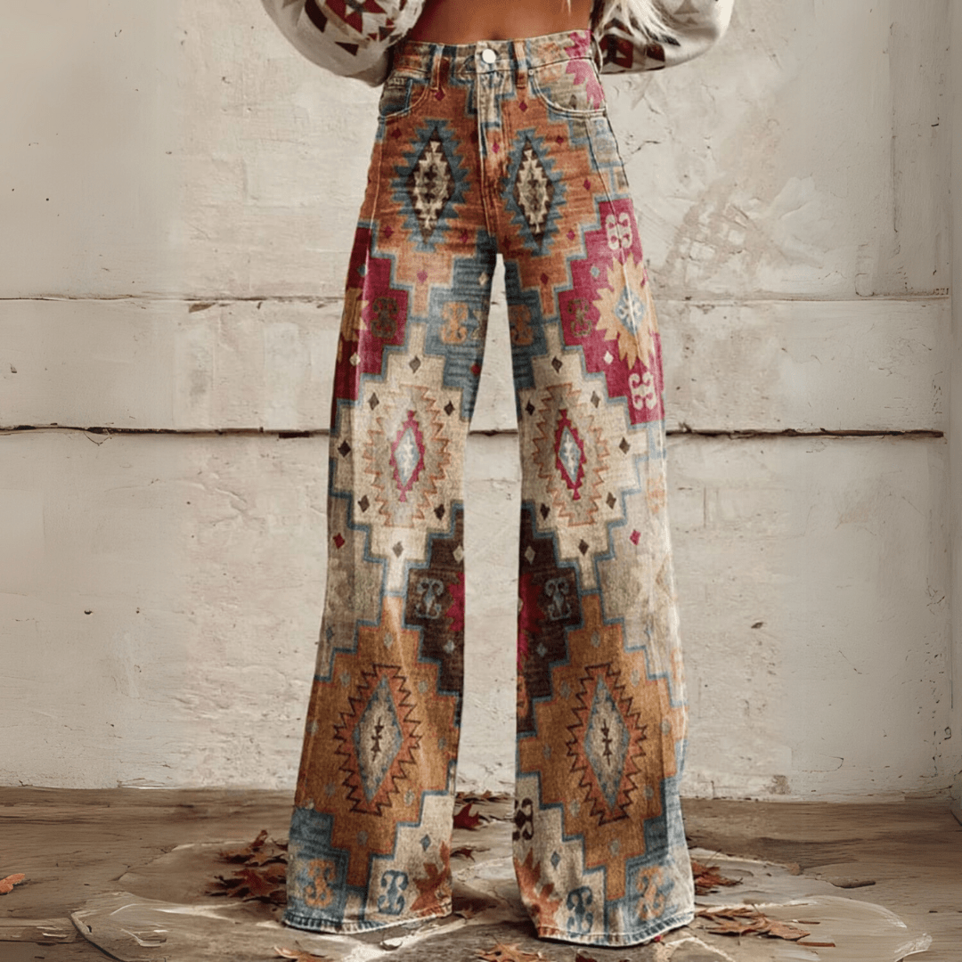 Liesel™ | 2025 - Trendy Vintage Boho Broek