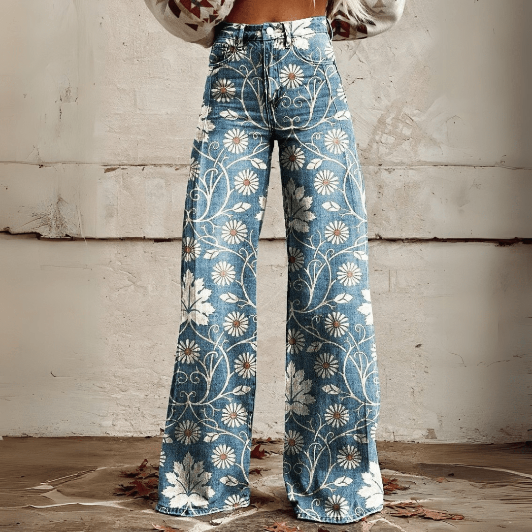 Liesel™ | 2025 - Trendy Vintage Boho Broek